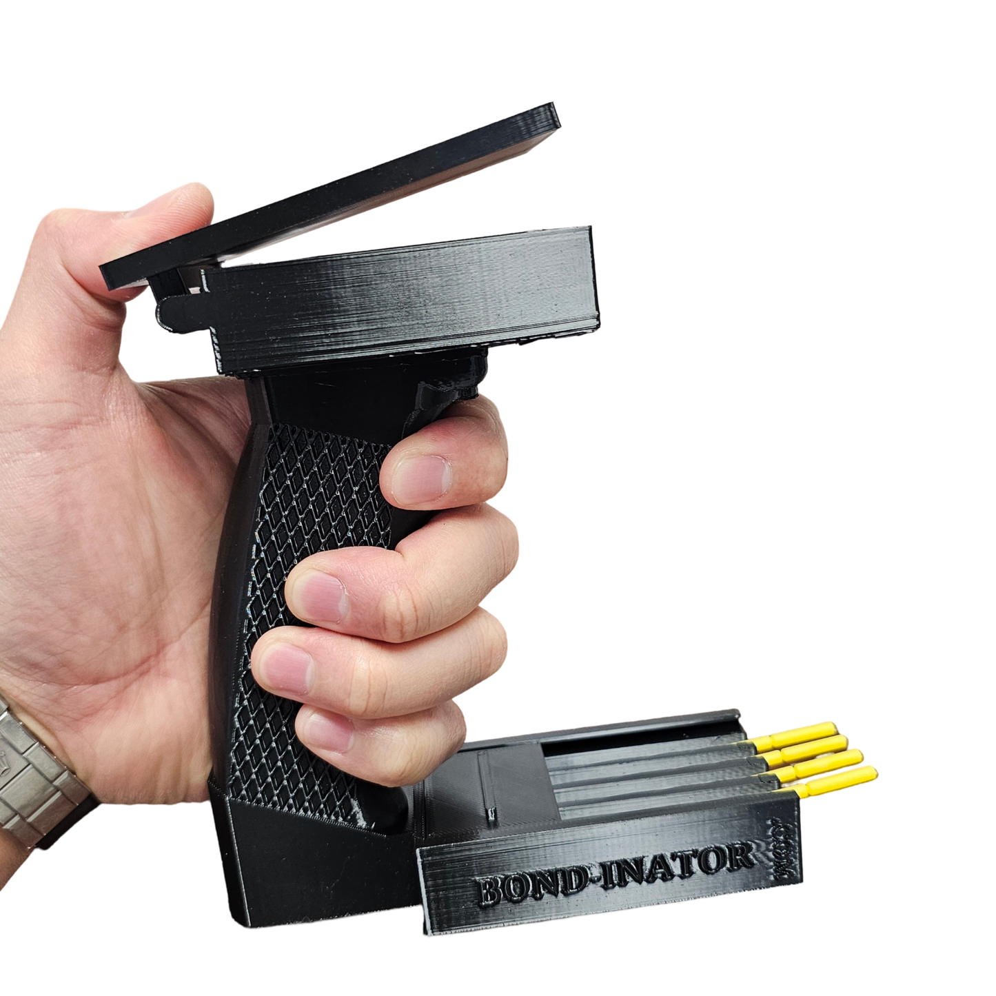 BOND-INATOR® | Dental Mixing Well & Microbrush Holder with Lid Covers
